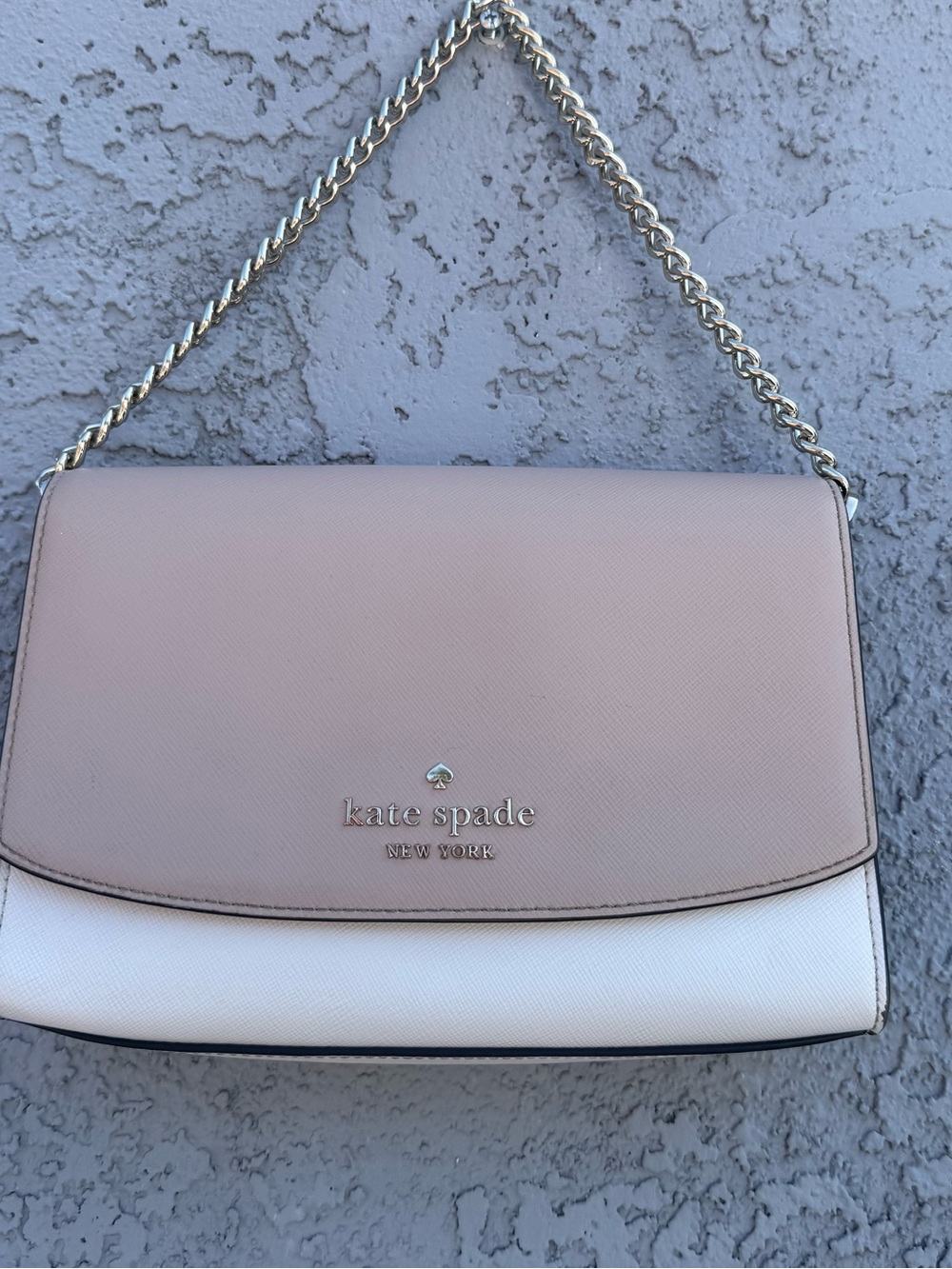 kate spade Taupe & Cream Two-Tone Crossbody Bag - Picture 8 of 16
